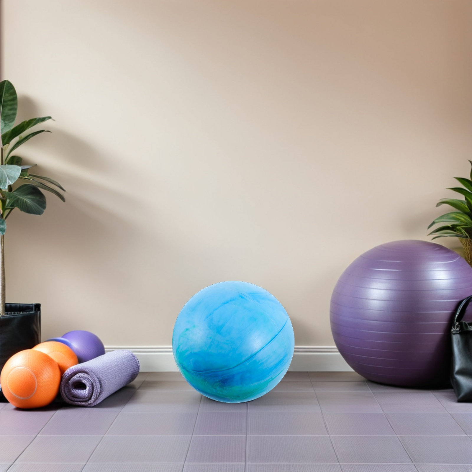 Pilates Yoga Ball Workout - 3Pcs Pilates Yoga Fitness Ball Small