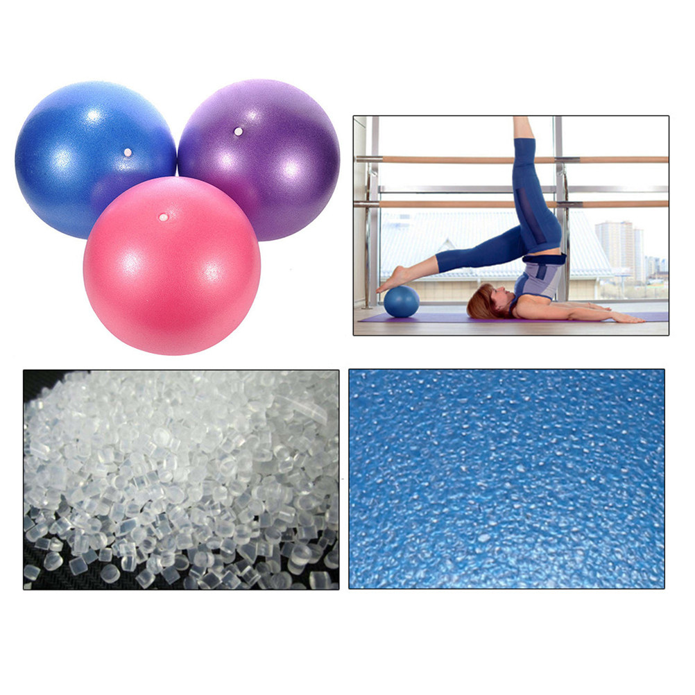 Pilates Yoga Ball Workout - 2Pcs Balance Mini Pilates Ball PVC