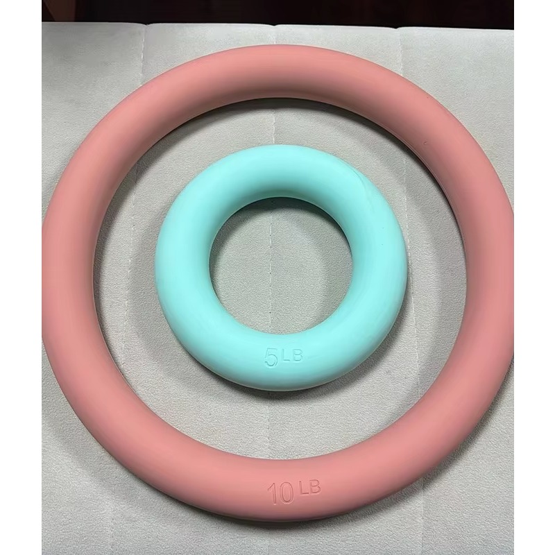 Pilates Yoga Ring Exercises - Circular Iron Ring Auxiliary Tool Yoga