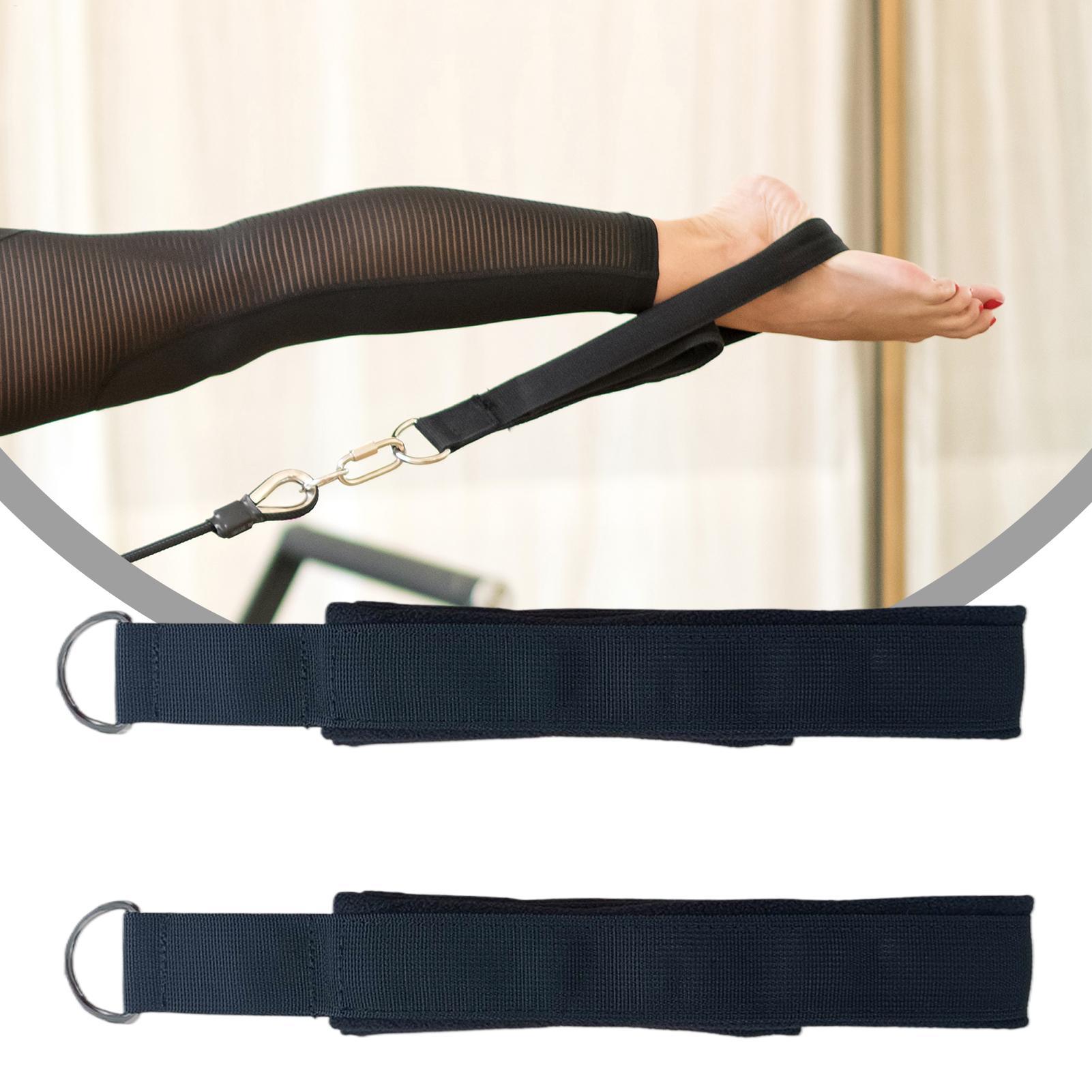 Pilates Yoga Ring Exercises - Double Ring Elastic Yoga Pilates Bed