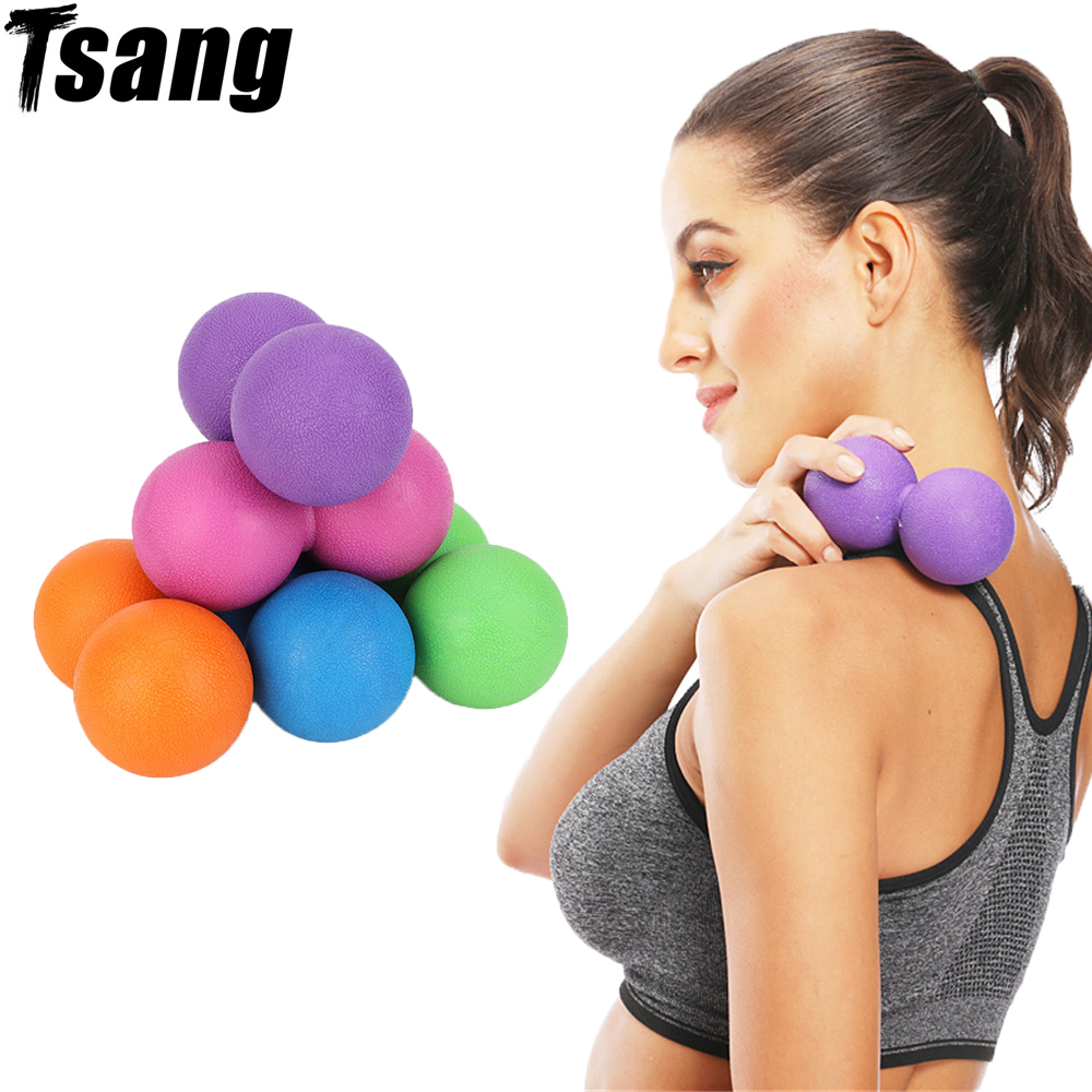 Pilates Yoga Ball Workout - TPR Yoga Massage Ball Pilates Exercise