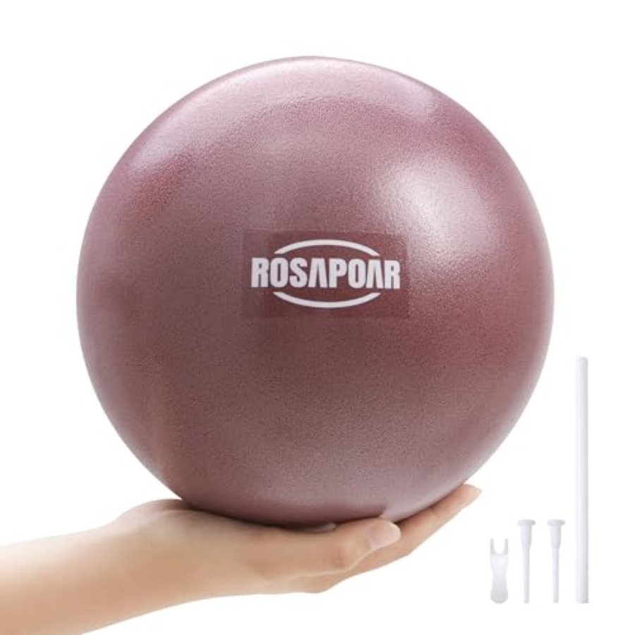 Pilates Yoga Ball Workout - Small Exercise Ball - 9 Inch