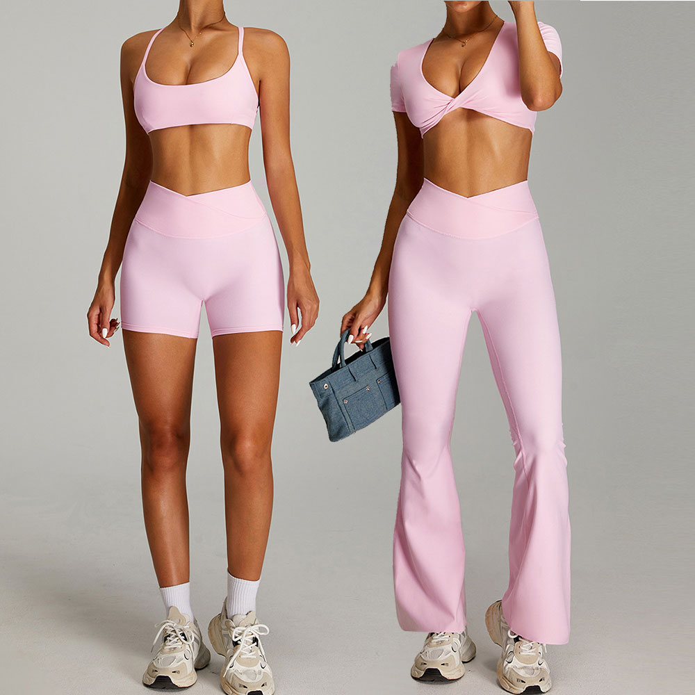 Pilates Yoga Clothes - 2 Pieces Sportswear Women Yoga Set