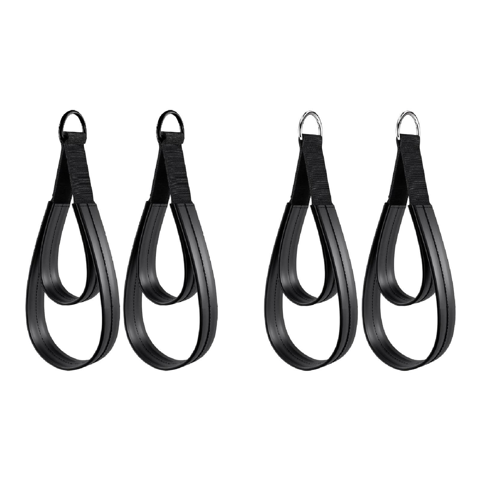 2x D Rings Strap Handle Multif - Pilates Yoga Ring Exercises review and price