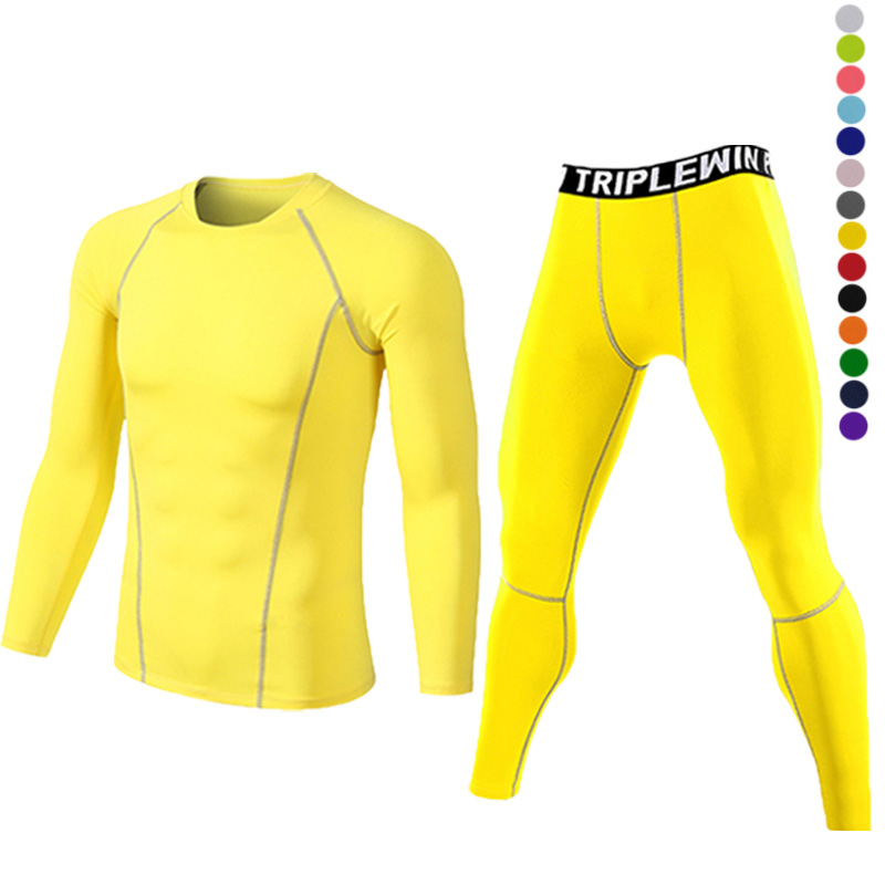 Men Long Sleeve Tracksuits GYM - Pilates Yoga Leggings review and price