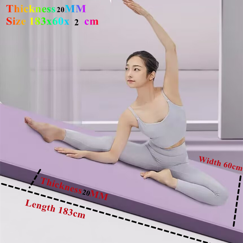 20MM Yoga Mat Anti-skid 183×60 - Pilates Yoga Matte review and price