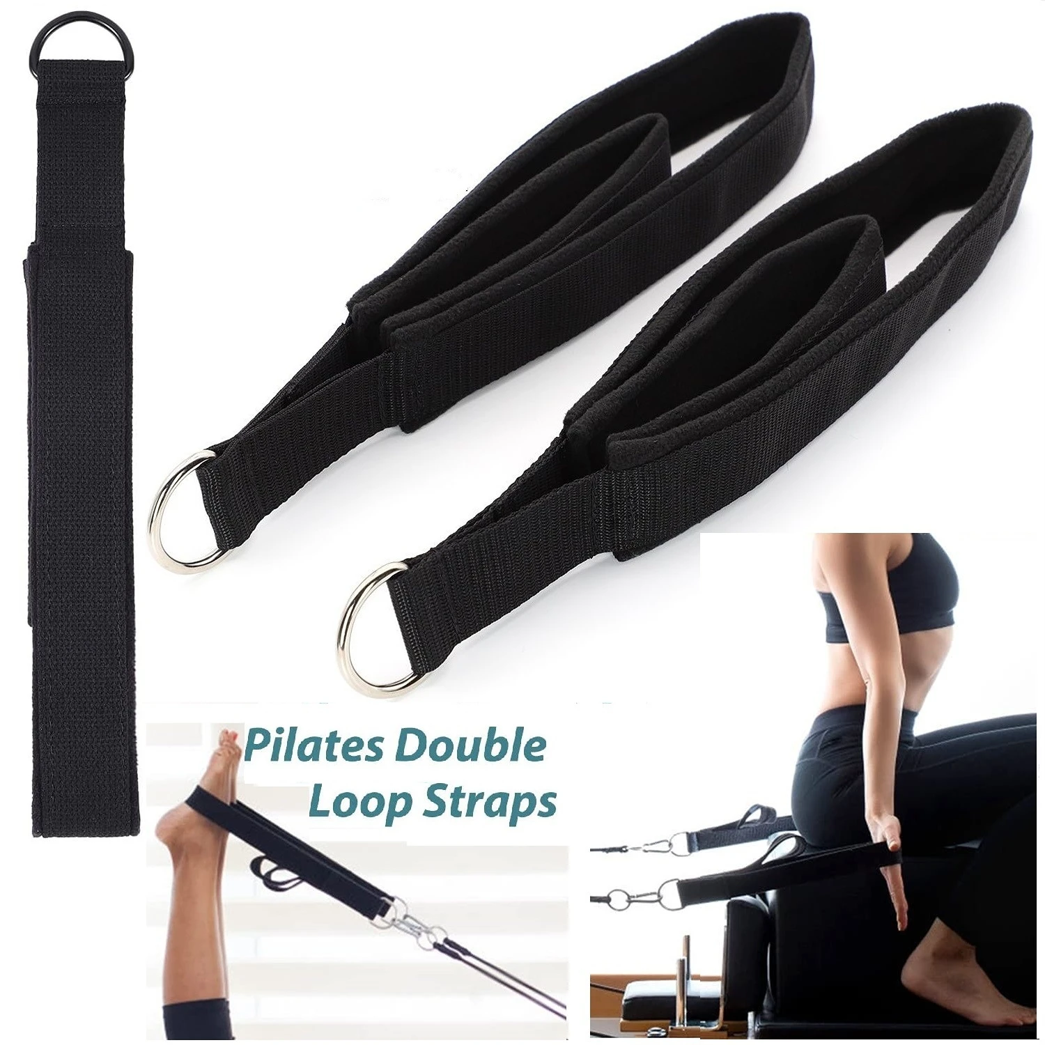 Double Ring Elastic Yoga Pilat - Pilates Yoga Ring Exercises review and price