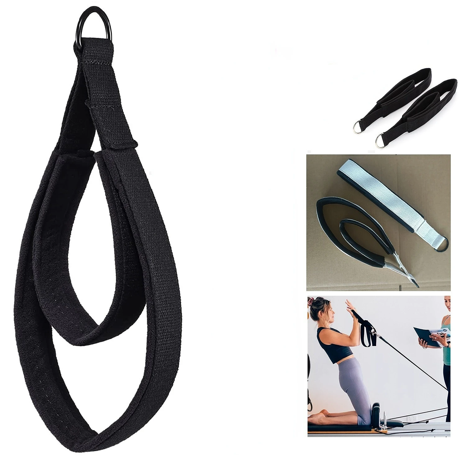 Double Ring Elastic Yoga Pilat - Pilates Yoga Ring Exercises review and price