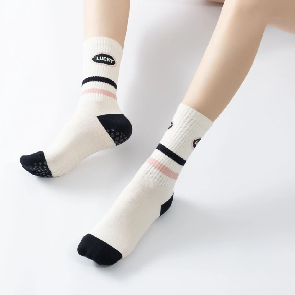 Stripes yoga aerobics socks Wo - Pilates Yoga Zumba review and price