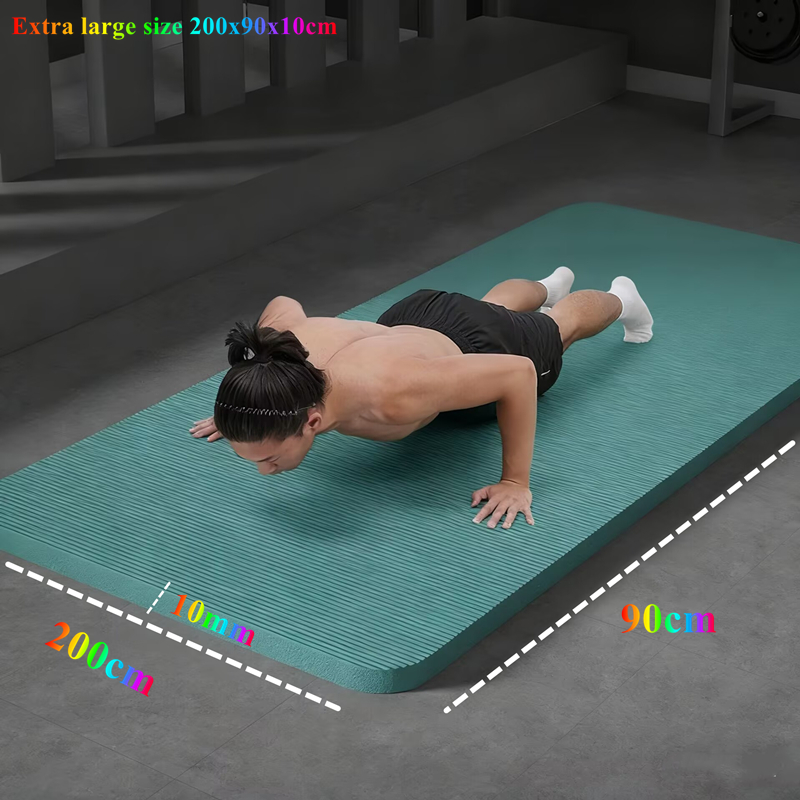 200x90x1cm Thick Training Yoga - Pilates Yoga Matte review and price