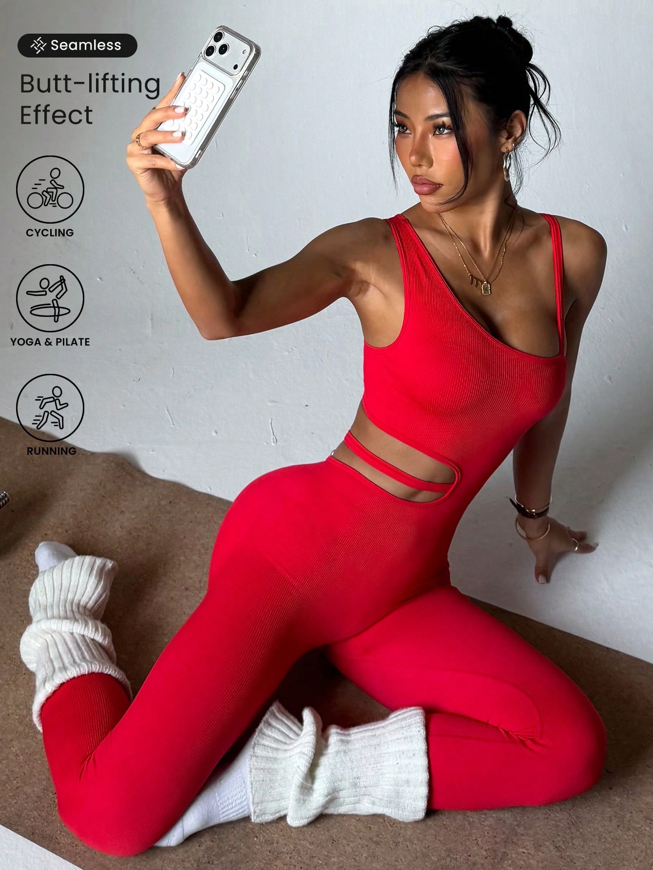 Beautiful back design, sexy on - Pilates Yoga Leggings review and price