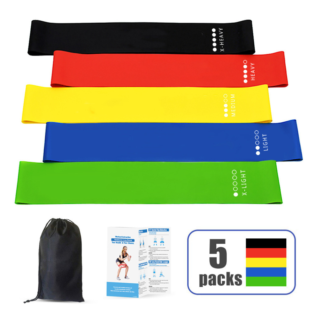 TPE Workout Resistance Loop Ba - Pilates Yoga Ring Exercises review and price