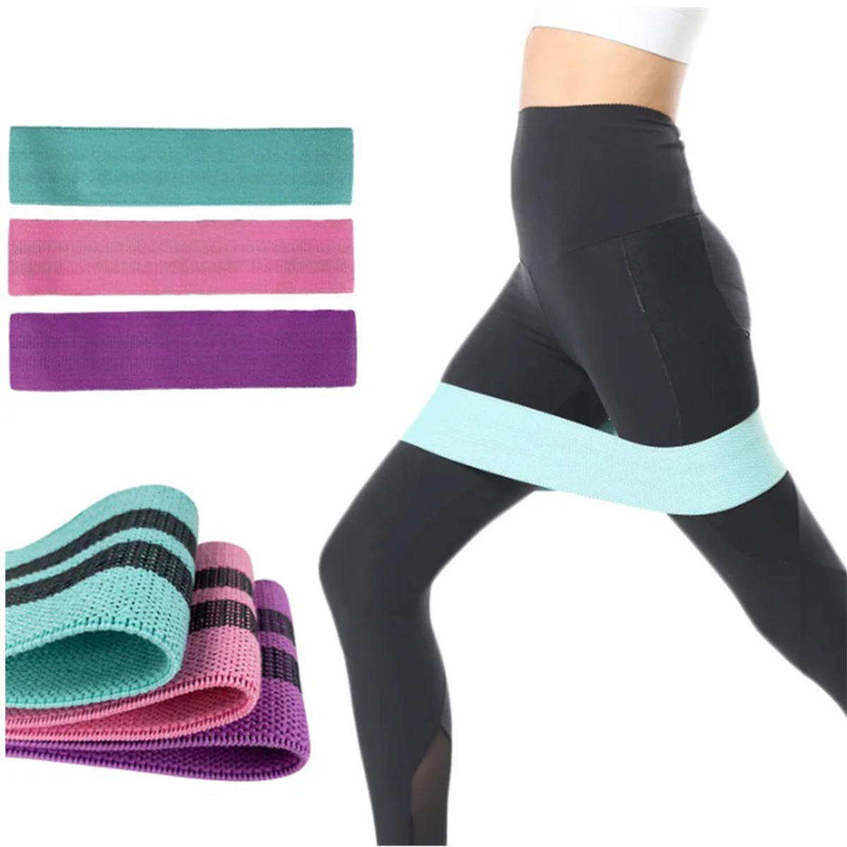 Elastic Band Fitness Resistanc - Pilates Yoga Joint review and price