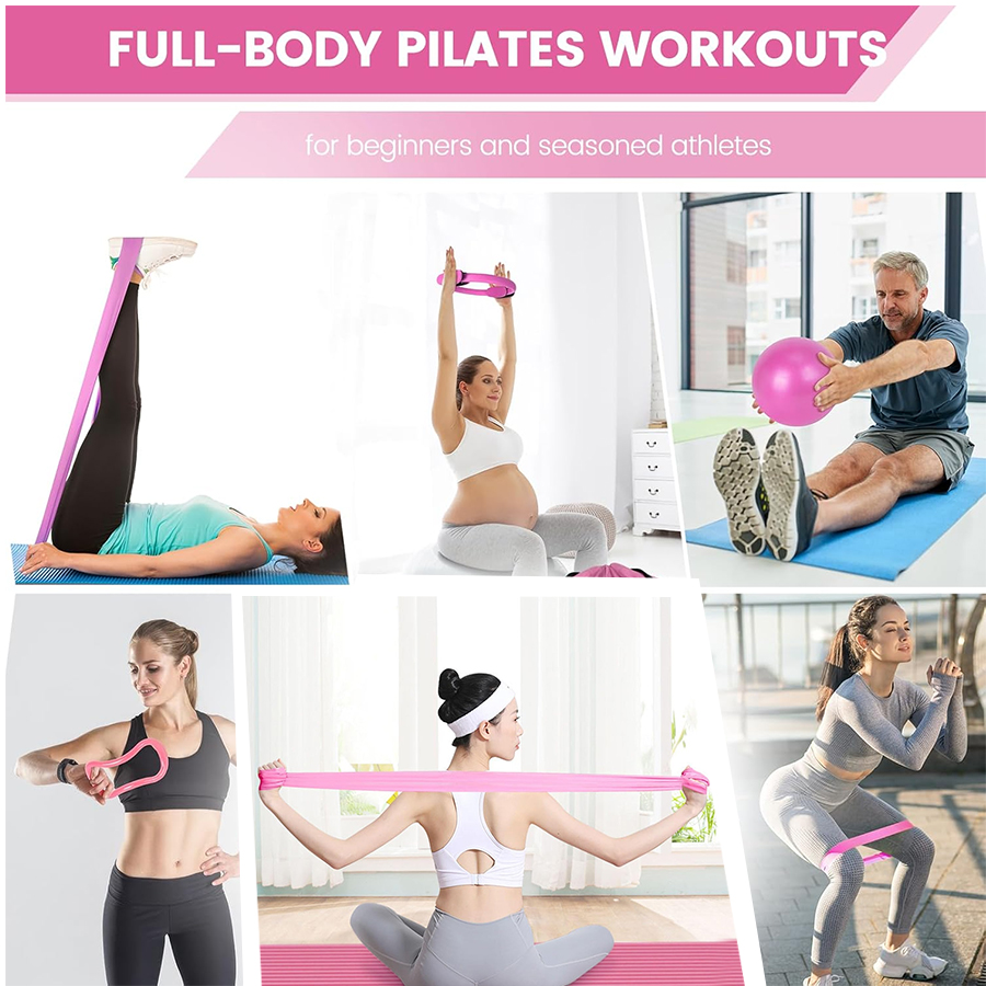 Customized LOGO 5-Piece Home G - Pilates Yoga Ring Exercises review and price