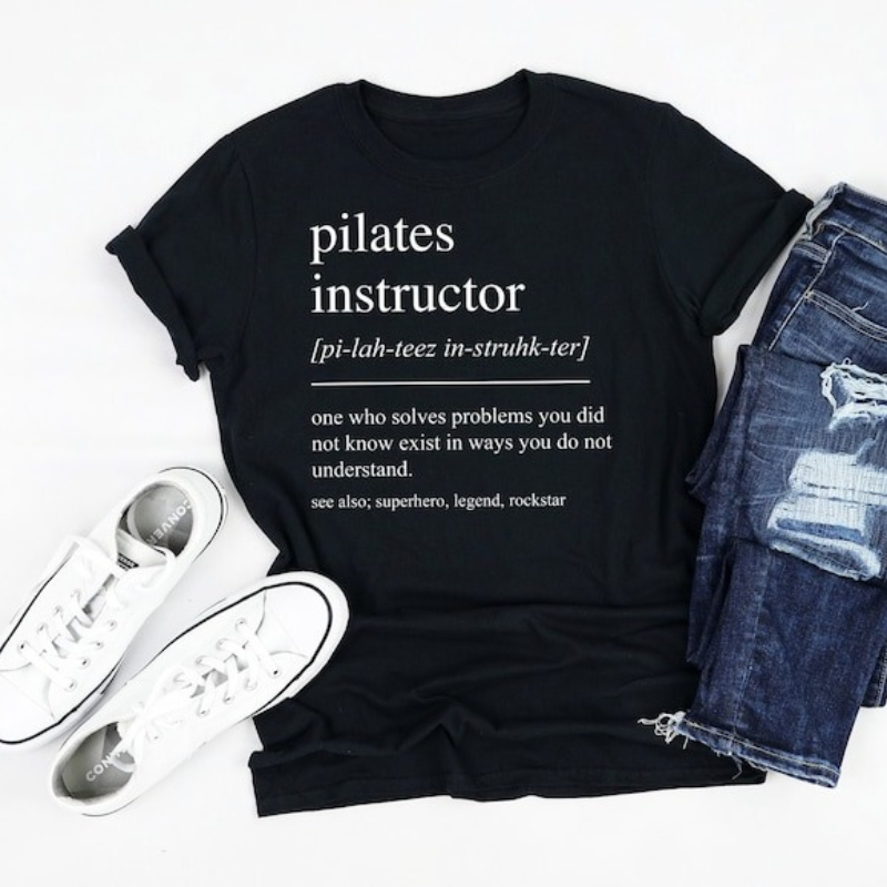Pilates Instructor Cotton T-sh - Pilates Yoga Instructor review and price