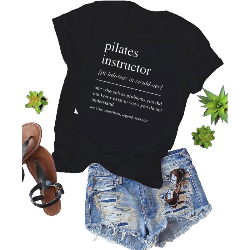 Pilates Instructor Cotton T-sh - Pilates Yoga Instructor review and price