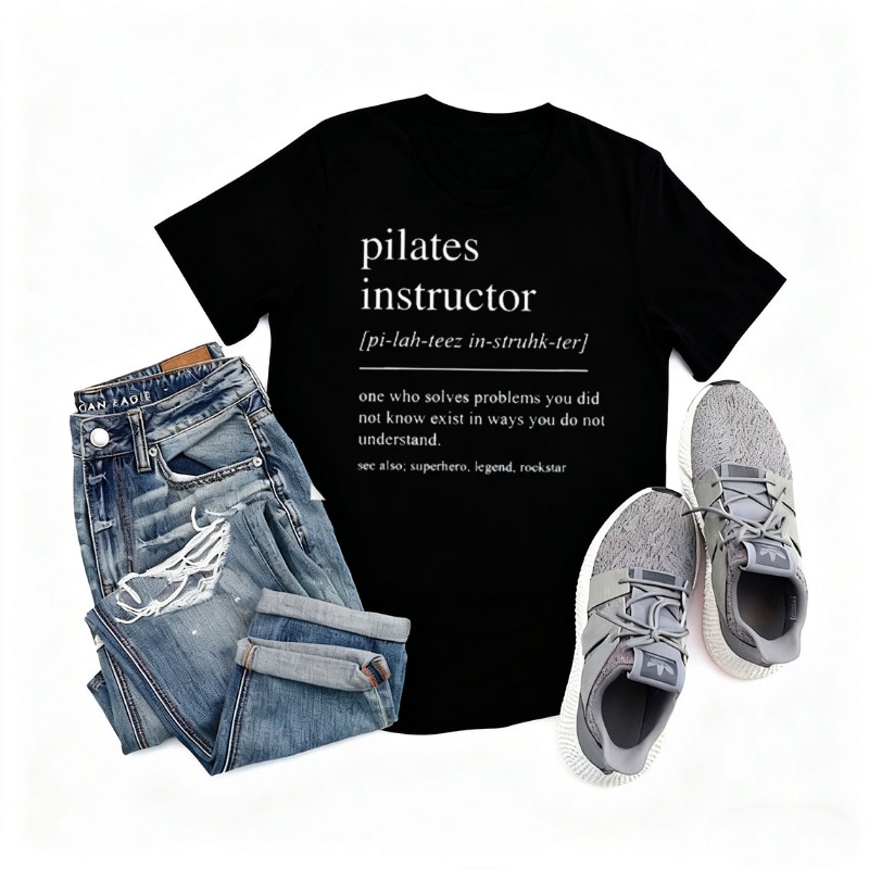Pilates Instructor Cotton T-sh - Pilates Yoga Instructor review and price