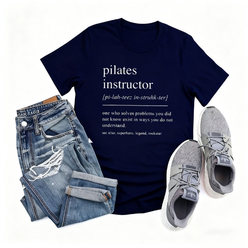 Pilates Instructor Cotton T-sh - Pilates Yoga Instructor review and price