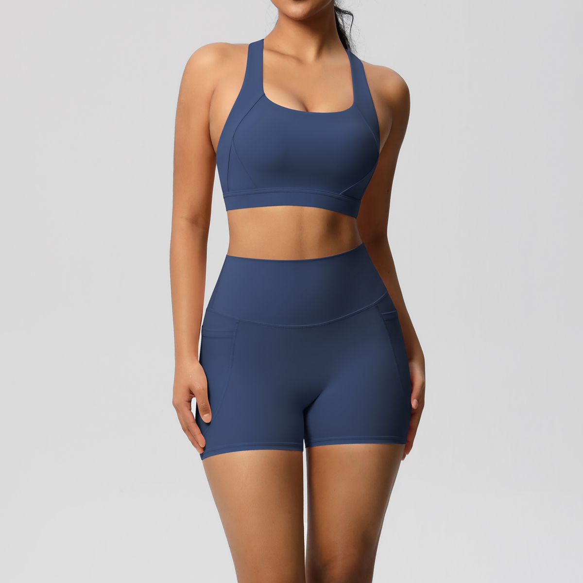 2PCS Sportswear With Pocketed  - Pilates Yoga Leggings review and price