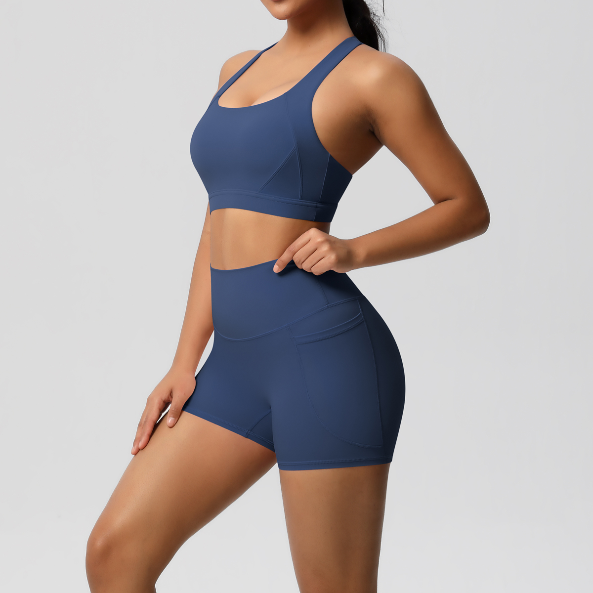 2PCS Sportswear With Pocketed  - Pilates Yoga Leggings review and price