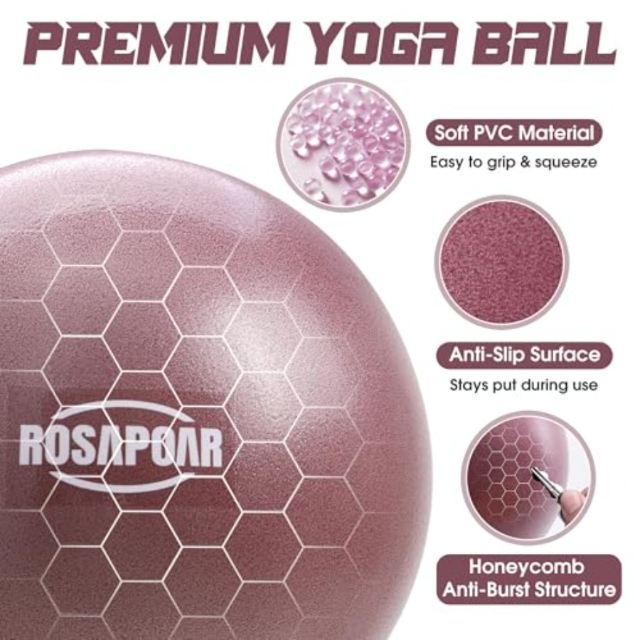 Small Exercise Ball - 9 Inch M - Pilates Yoga Ball Workout review and price