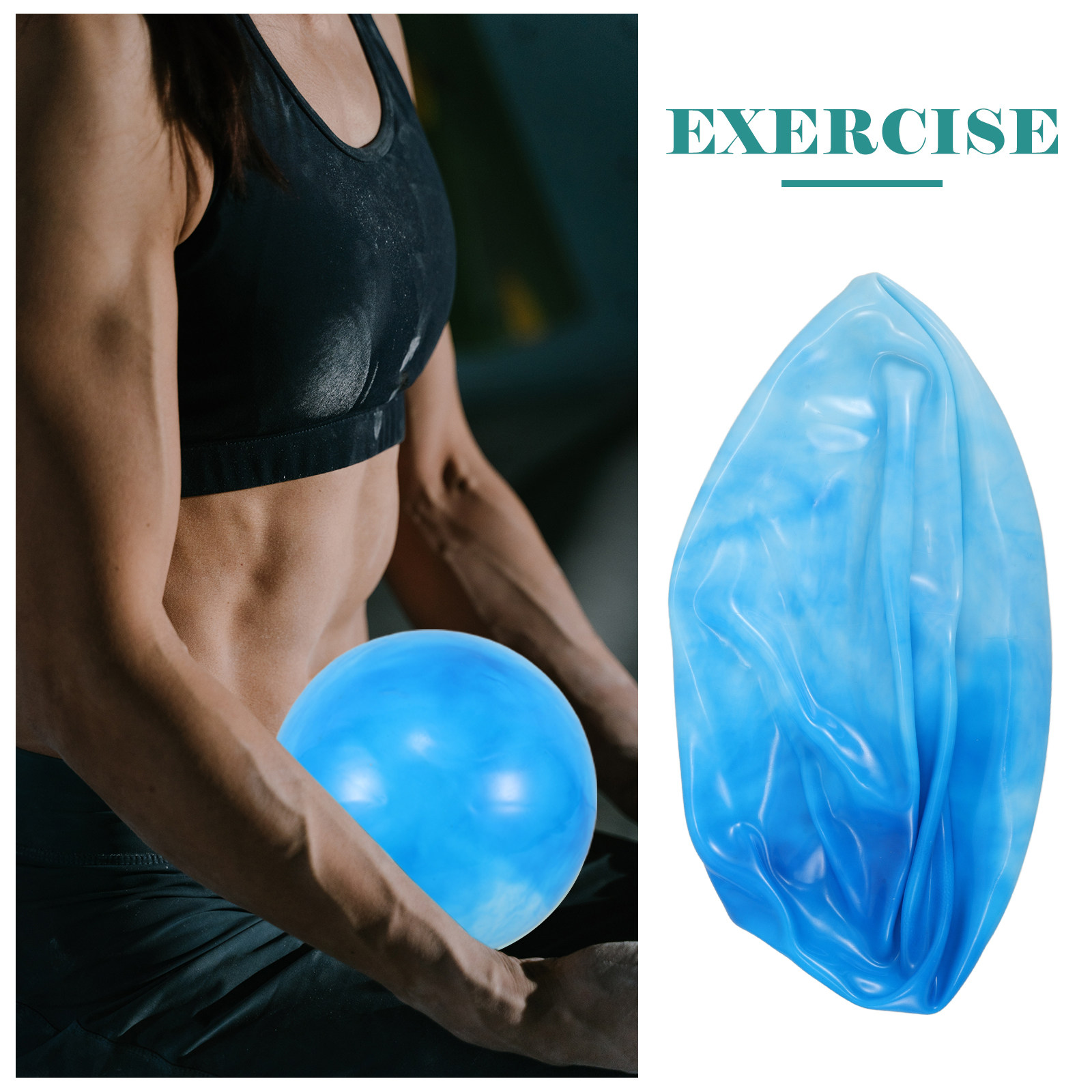 25 Cm Colorful Watercolor Desi - Pilates Yoga Ball Workout review and price