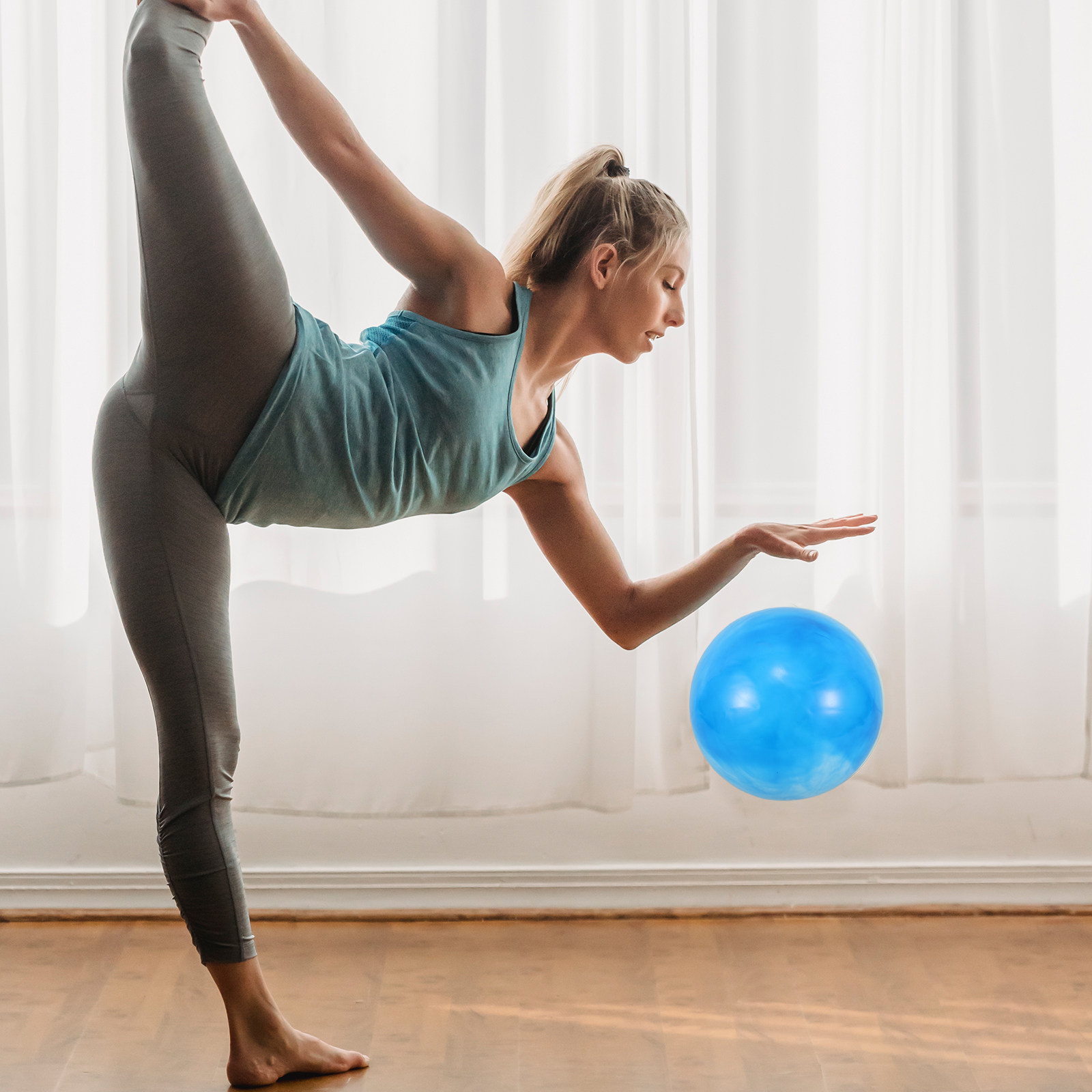 25 Cm Colorful Watercolor Desi - Pilates Yoga Ball Workout review and price